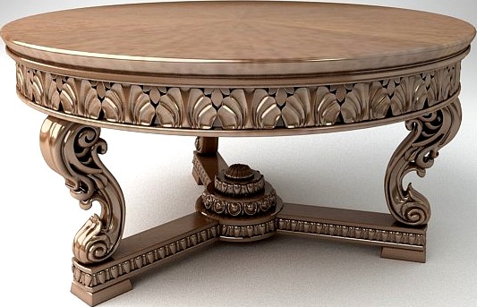 Coffee table3d model