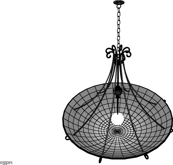 Chandelier3d model