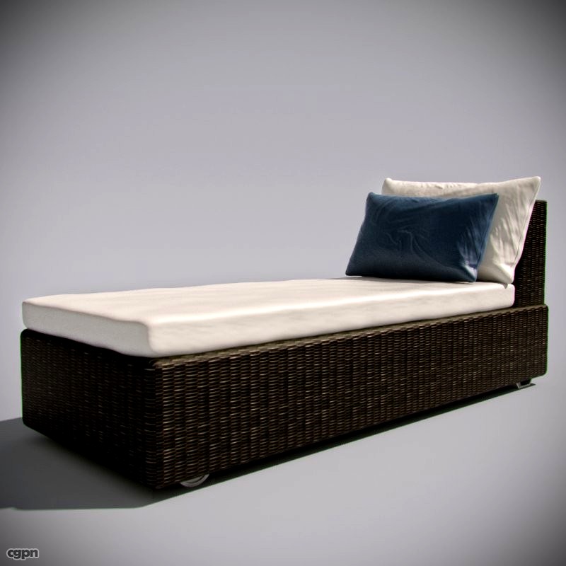 Luxury Sunbed 13d model