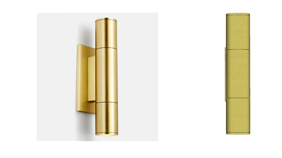 Thorburn Narrow Wall Sconce - Brushed Brass