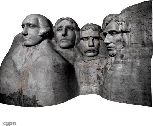 Mt Rushmore3d model