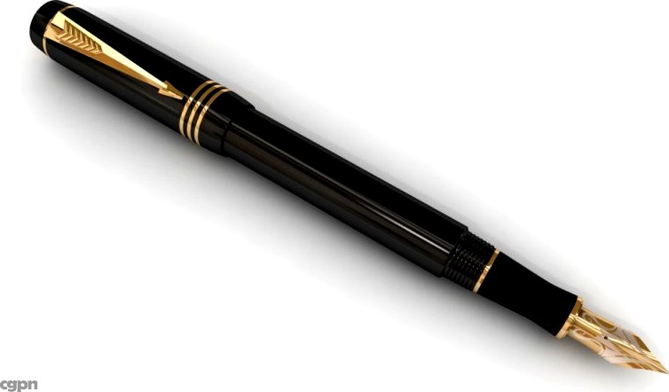 Fountain Pen3d model