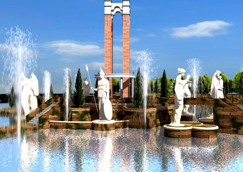 Fountain 013d model