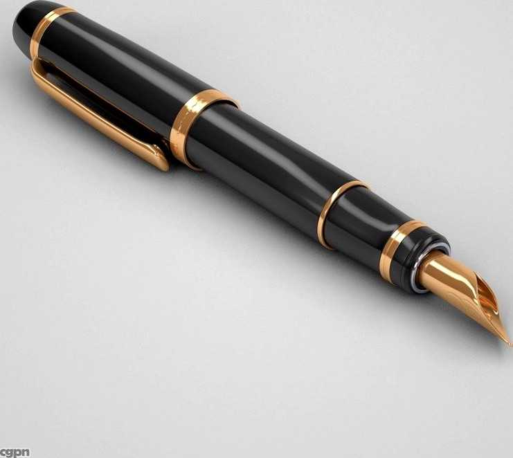 Fountain Pen3d model