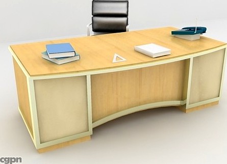 Vista desk3d model