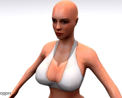 High Resolution Female3d model