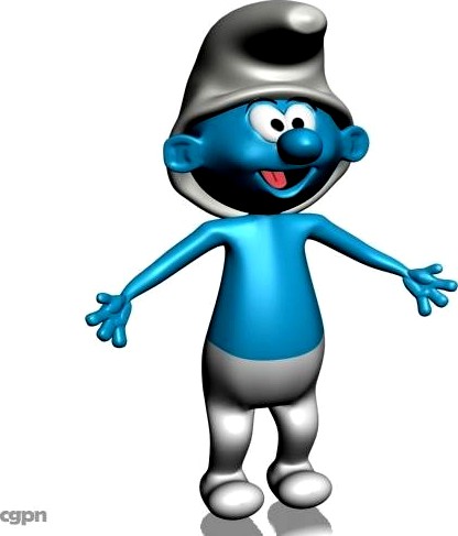 Smurf 3D / schtroumpfs 3D3d model