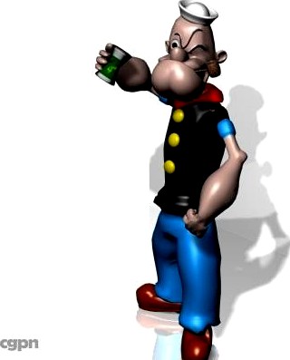 Popeye 3D3d model