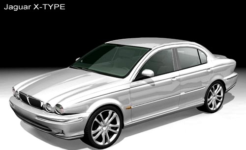 Jaguar X-TYPE3d model