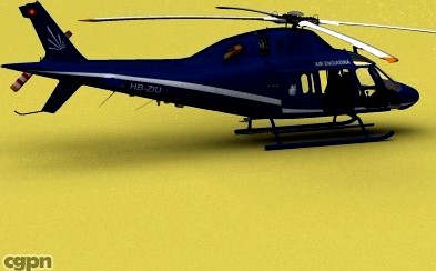 AW-119 Air Engiadina3d model