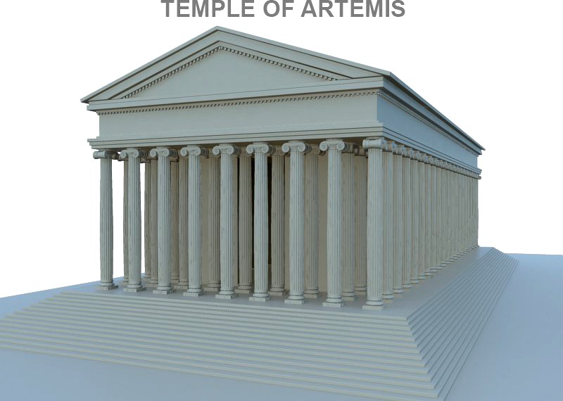 Artemis Temple3d model