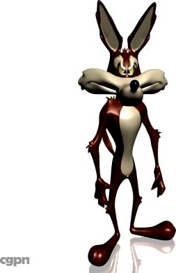 Wile e coyote 3D3d model