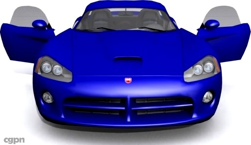 Dodge Viper RT-10 Coupe3d model