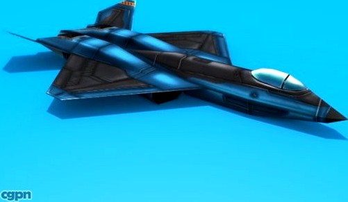 YF-23 Black Widow3d model