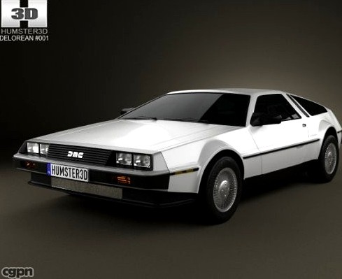 DeLorean DMC-12 19813d model