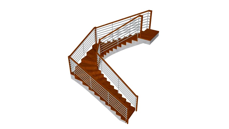 double winder stair
