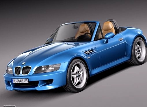 BMW Z3 M 1998-20023d model