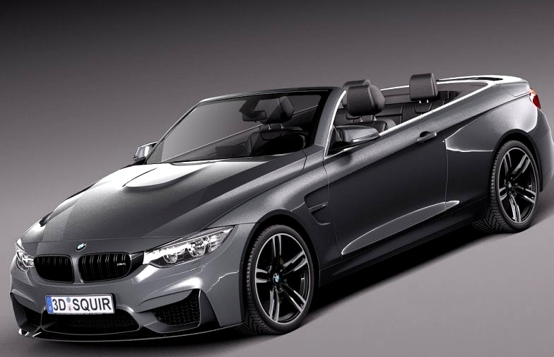 BMW M4 F33 Convertible 20153d model