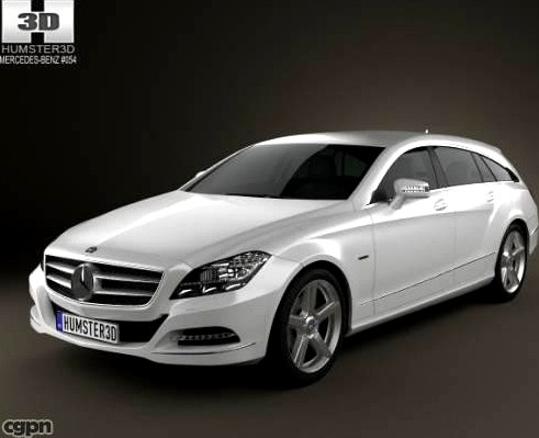 Mercedes-Benz CLS-Class X218 Shooting Brake 20133d model