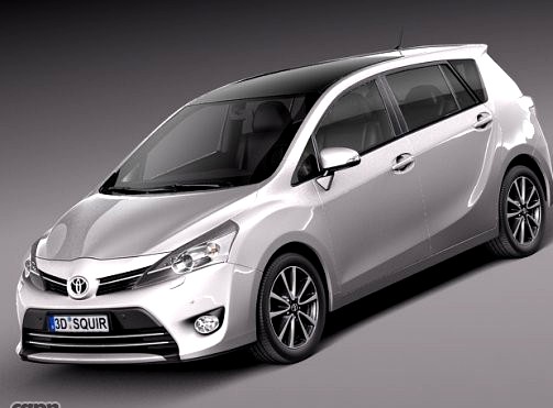 toyota corolla verso 20143d model