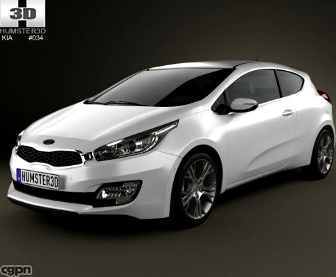 Kia Pro Ceed 20143d model