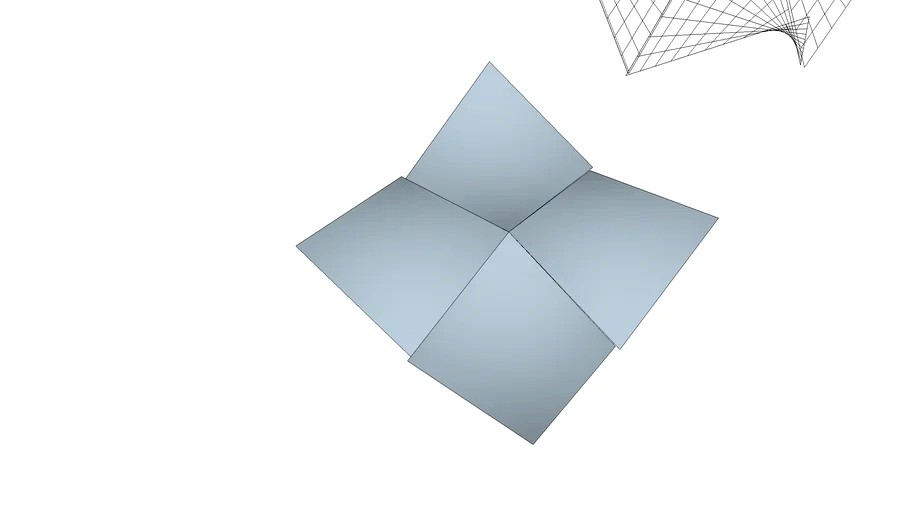 hyperbolic paraboloid table