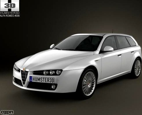 Alfa-Romeo 159 Sportwagon 20113d model