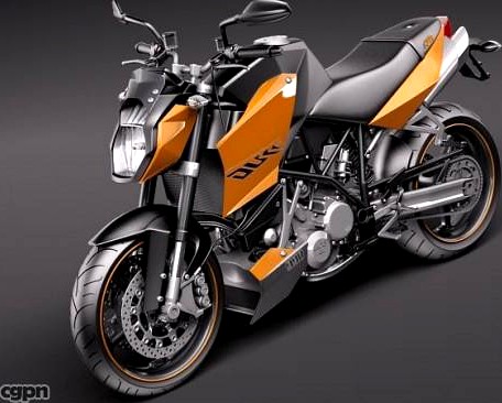 KTM Super Duke 20113d model