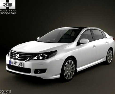 Renault Latitude 20113d model