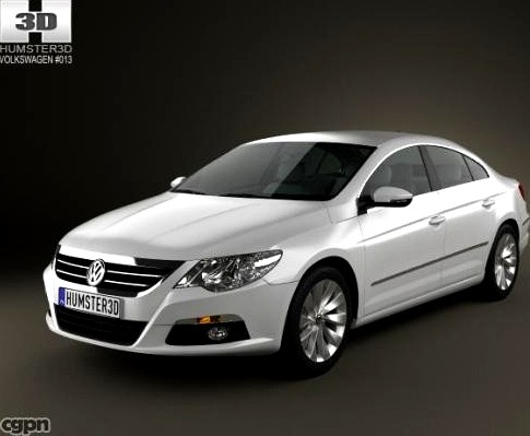 Volkswagen Passat CC 20093d model