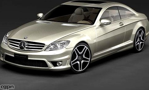 Mercedes CL AMG 20083d model