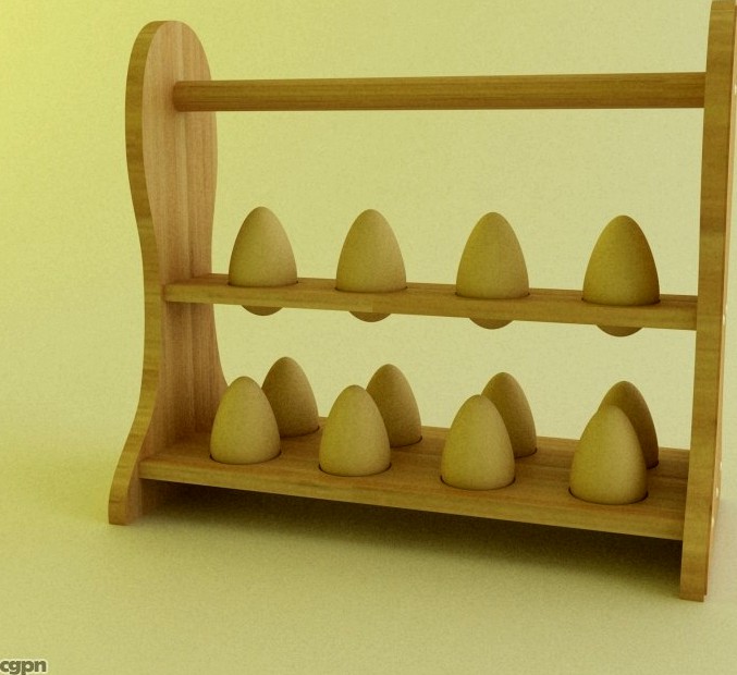 Egg Holder3d model