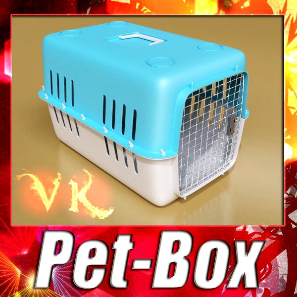 Pet Transport Box3d model