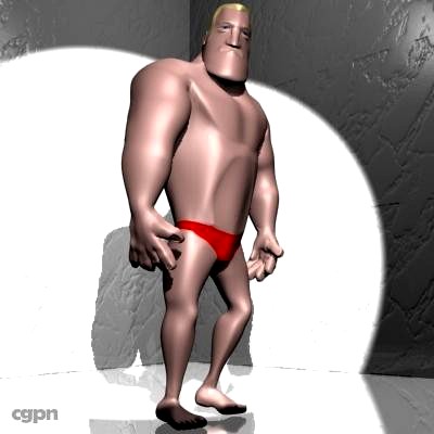 Mister muscle 3D3d model
