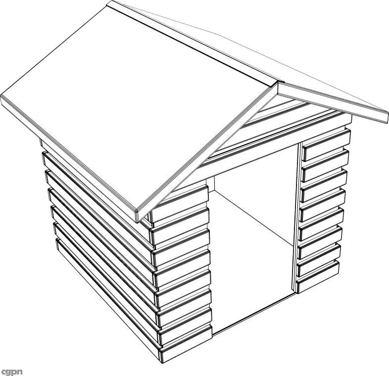 Dog House3d model