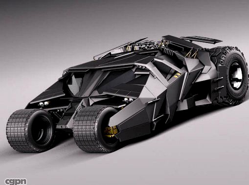 Batmobile 20053d model