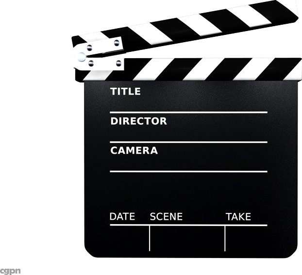 clapper board3d model