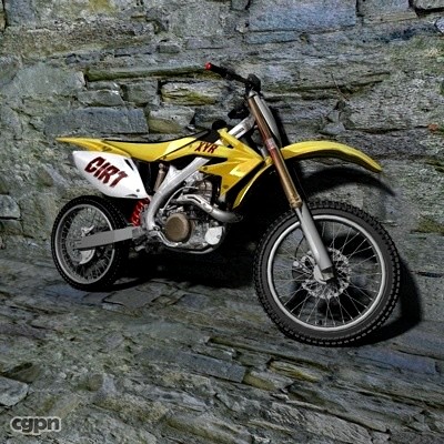 motocross bike3d model
