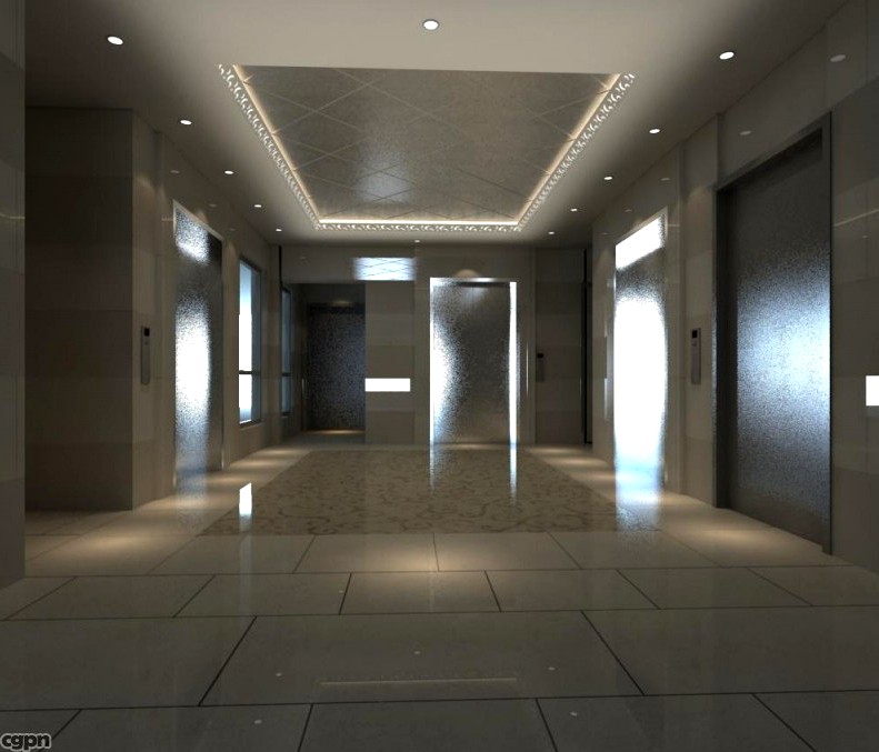 Elevator Space 0073d model