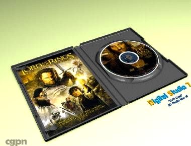 DVD Case3d model