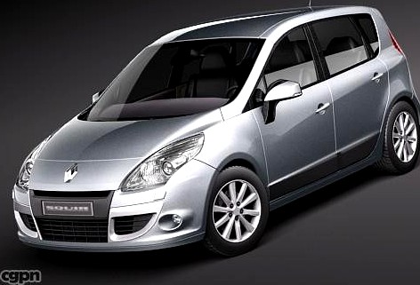 Renault Scenic 20103d model