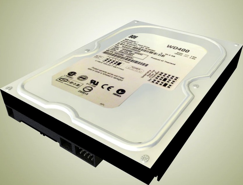 Internal Hard disk3d model