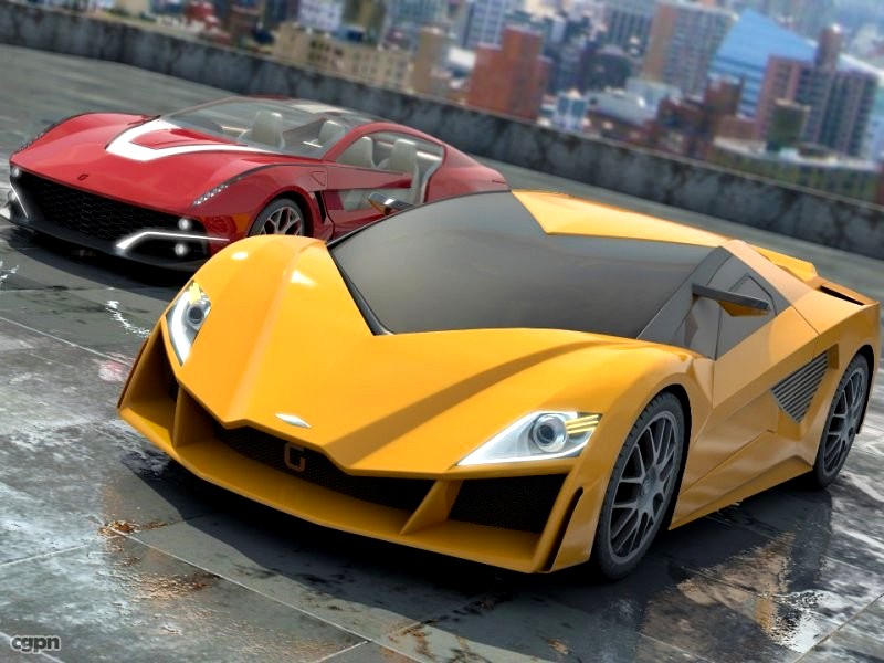 Giugiaro concepts 13d model