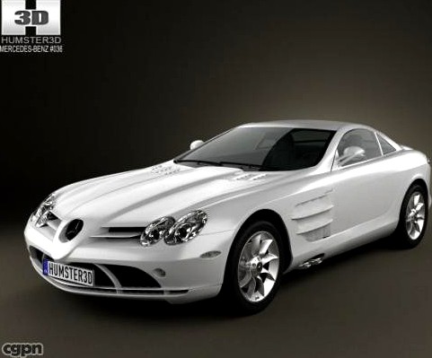 Mercedes-Benz SLR McLaren 20053d model