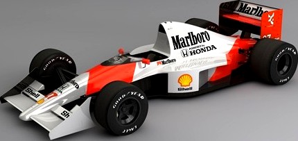 McLaren Honda MP4/5B3d model
