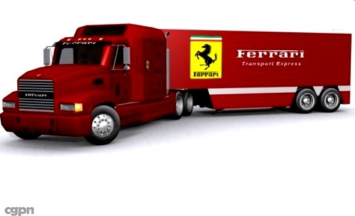 Ferrari Transporter Express3d model