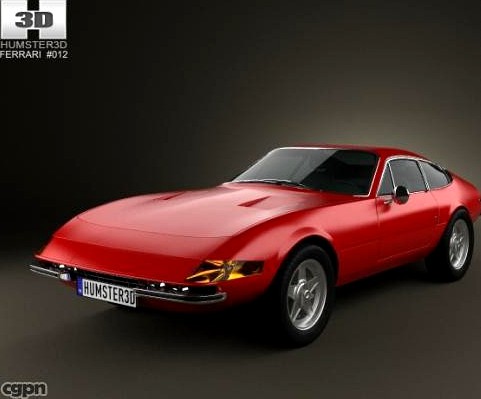 Ferrari 365 Daytona GTB/4 Daytona 1968-19733d model