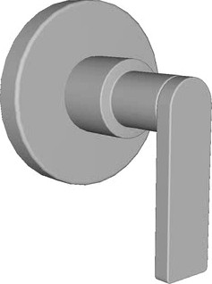 K-T73140-4 Composed(R) transfer valve trim with lever handle