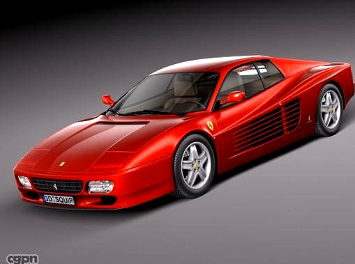 Ferrari 512TR 1991-19963d model