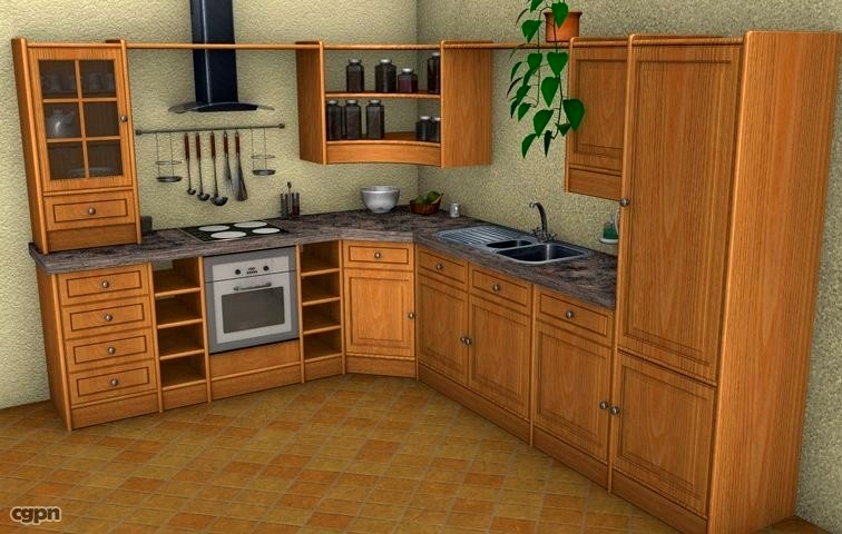 Kitchen3d model